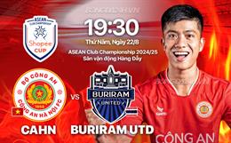 Đánh bại Buriram, CAHN ra quân suôn sẻ ở Shopee Cup 2024/25